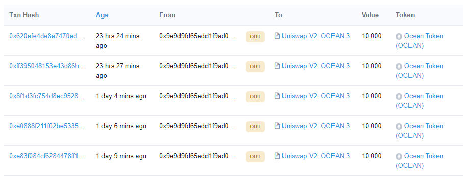 Movimiento de fondos robados en el hack de Kucoin