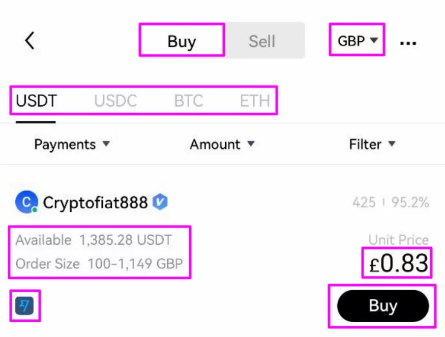 p2p crypto fiat exchange