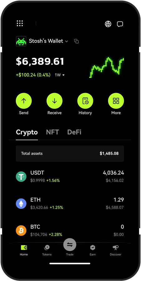 Billetera para Ethereum (ETH)