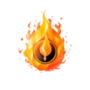 burn logo